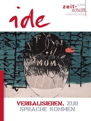 cover image of Verbalisieren. Zur Sprache kommen